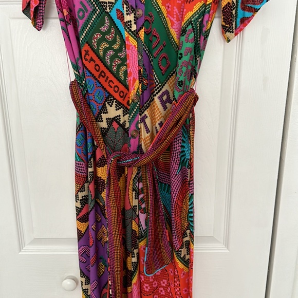 Farm Rip Floral Jumpsuit. - Picture 3 of 4